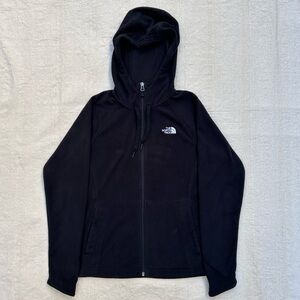The North Face Women's Black Zip Up Lightweight FleecSweater/Jacket (Size S)